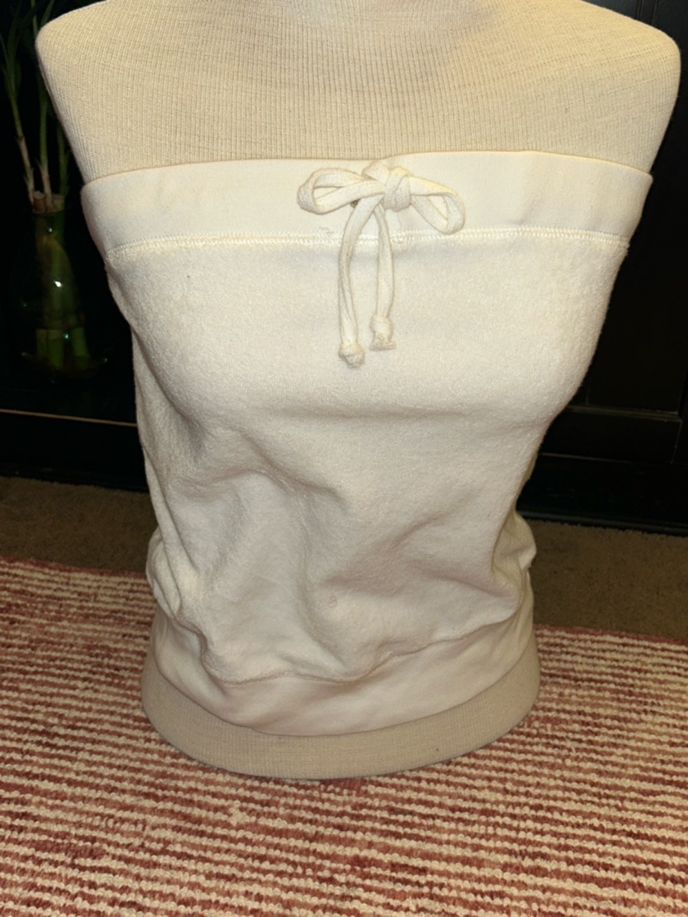 Vintage Juicy Couture White Terry Cloth Tube Top